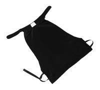 Beavorty Detachable Priest Rabat Collar for Clergy Shirt with Stand Collar Structure Made of Polyester Fiber, Reinforced Upright Shape and Long Neckband, for Formal Church and Ceremony