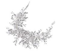 Beavorty Diamond Headband Alloy Headdress Hair Women Headwear Floral Design Hair Hoops Girls Hairband Fashion Headdress