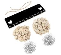 Beavorty DIY Birthday Reminder Board Wall Calendar Kit, Family Birthday Tracker Plaque for Home, Anniversary and Event Countdown Hanging Organizer