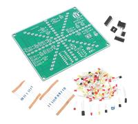 Beavorty DIY LED Water Flowing Light Kit with Dynamic Flowing Light Effect and Large Solder Pads, Electronic Soldering Practice Kit for Beginners, Teaching and Skill Development