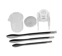 Beavorty Diy Lipstick Repair Kit Complete Set for Lipstick Making Silicone Mold Wax Candle Spoons