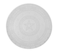 Beavorty DIY Silicone Mold Astrology Compass Tarot Divination Mirror Tray Mold for Epoxy Resin Crafting, Crystal Epoxy Silicone Die Reverse Mould for Handmade Art and Decorations