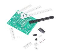 Beavorty DIY Soldering Practice Board Kit with Cd4017 and Ne555 Electronic Components, Flowing Light Circuit Skill Training for Beginners, Electronics Soldering Projects and Learning Tools