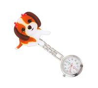 Beavorty Doctor Nurse Vet Watch Little Dog Pocket Chest Watch Quality Stainless Steel Clip