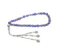 Beavorty Durable Muslim Prayer Beads Bracelet Smooth Islamic Rosary for Daily Decoration Festivals present for Muslim Women Elegant Hand String Ornaments with Tassel