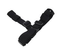 Beavorty Elastic Nylon Headlamp Replacement Strap with Secure Fit for Hiking and Night Adventures, Comfortable Black Headband Flashlight Holder for Outdoor Activities