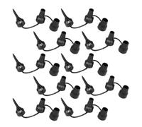 Beavorty Electric Inflator Pump Adapter and Inflatables for Vacuum Compression Bags 10pcs with Leakproof Nozzles Featuring Multifunctional Design and Rubber Material, for Outdoor