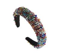 Beavorty Elegant Crystal Headband for Women Head Band Pride Headwear for Festival Party and Wedding
