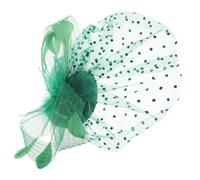 Beavorty Elegant Vintage-inspired Mesh Bridal Fascinator Hat Pin for Wedding Tea Party Accessory