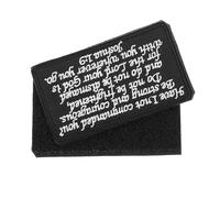 Beavorty Embroidered Christian Bible Patch for Clothes and Bags, for DIY Sewing and Decoration, Suitable for Jackets and Prayer Garments