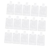 Beavorty Empty Squeeze Pouches 20pcs 100ml Travel Lotion Bags Spout Pouch Refillable Cosmetic Container for Toiletries and Sample Packaging