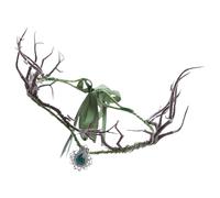 Beavorty Enchanted Hair Accessory Headband Fairy Antler Crown Leaf Tiara Circlet Tree Branches Headdress for Halloween Renaissance Cosplay Festival