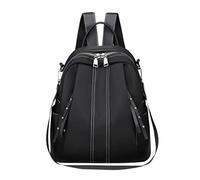 Beavorty Fashion Oxford Cloth School Bag Large Capacity and Zipper Design, Comfortable Shoulder Strap and Top Handle Backpack for Daily Life and Office Use
