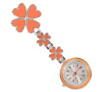 Beavorty Fashionable Nurse Fob Watch with Luminous Round Dial Lightweight Clip Design for Easy Viewing for Night Shifts and Students Cute Pocket Watch