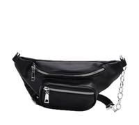 Beavorty Fashionable Pu Leather Women's Belt Bag Fanny Pack Crossbody Bag for Women Theft Hobo Over The Shoulder Multipurpose Phone Workmanship Chain Purse
