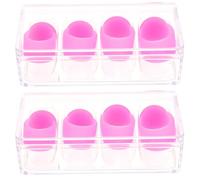 Beavorty Finger Picks for Steel Tongue Drum Silicone Drumstick Finger Sleeves 8Pcs Suitable for Percussion Instruments Practice