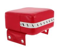 Beavorty Fitness Wall Punch Pad 20X20X10Cm Square Red Soft Internal Padding for Martial Arts Home Workout