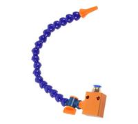 Beavorty Flexible Coolant Hose with Plastic Nozzle and Adjustable Base, Water Oil Cooling Pipe for CNC Lathe Milling Drill, Metal Cutting Spray System Accessory