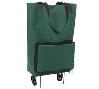 Beavorty Foldable Shopping Cart with Large Capacity, Portable Trolley Bag for Grocery Shopping, Outdoor Use, Sturdy Pvc and Metal Frame, Stylish and Lightweight Design for Easy