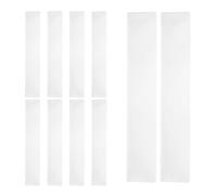 Beavorty Furniture Blockers 10Pcs Small Sofa Gap Blockers Lightweight Wear-Resistant Non-Sharp Edge Boards for Pets Stopping under Bed and Couch