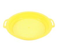Beavorty Gold Panning Sifting Pan with Fine Mesh Screen and Storage Bag, Portable Sand Sifter for Beach and Mining, Mine Filter Sieve Pan for Gold Prospecting and Outdoor Use