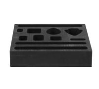 Beavorty Graphite Ingot Casting Mold for Metal Refining, Rectangular Graphite Melting Crucible with Long Trough Design, Suitable for Gold Silver Copper Aluminum Metalwork