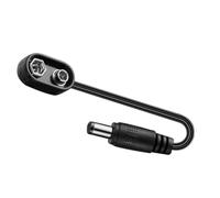 Beavorty Guitar Pedal Power Supply Cable 9v Dc External Battery Connector USB Portable Charger for Effect Pedals with Positive Outer Negative Inner Pin Compatible with Recording and Live