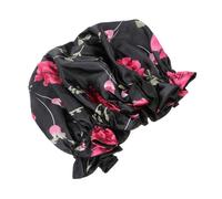 Beavorty Hair Bonnet for Women Soft Satin Double-layer Head Wrap Hair Cap for Long Short