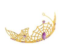 Beavorty Halloween Spider Web Crown Headband for Women Unique Masquerade Hair Accessory for Festive Parties Lightweight Alloy Design Versatile Halloween Headdresses for Group Celebrations