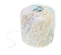 Beavorty Hand Knitting Cotton Yarn Thread for Crochet DIY Projects - Soft Beginner Crochet Yarn for Cushions, Blankets, and Crafting Accessories - 1 Roll of 52# Light Blue Knitting Cotton