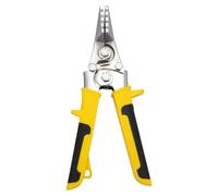 Beavorty Hand Seamer Pliers 75mm Wide Head Steel Ductwork Tool for Metal Bending and Folding with Straight Jaw, Multifunctional HVAC Handhold Bender for Fabrication and Welding Tasks