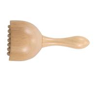 Beavorty Handheld Wooden Massage Cup Swedish Cup Roller for Body Shaping Facial and Leg Muscle Massage