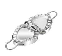 Beavorty Heart-Shaped 304 Stainless Steel Dumpling Mold Dumplings Press Tool for Home Kitchen Pastry Wrapper Maker