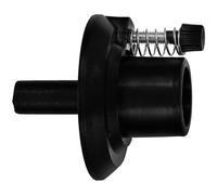 Beavorty Hi-hat Cymbal Base Holder Plastic Support with Felt Pad Drum Set Accessory Hi-hat Stand Part for Jazz and Concert Percussion