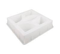 Beavorty Hollow Floral Concrete Paver Mold for DIY Cement Crafts Reusable Brick Form with Accurate Geometry Easy Clean Surface Suitable for Garden Landscaping and Fence Building Projects