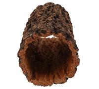 Beavorty Hollow Tree Bark Reptile Hide for Corn Snake and Spider Terrarium Shelter Moisture Control and Naturalistic Design for Rainforest and Vivarium Use