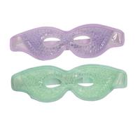 Beavorty Ice Compress Eyes Patch Eye Pad 2Pcs PVC Soft Gel Cold Therapy for Ladies at Home