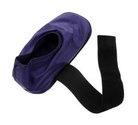 Beavorty Ice Pack for Foot Injuries with Nylon Wrap Hot Cold Therapy for Ankles and Heels Reusable Cold Compression Sock for Relief and Swelling Blue Cooling Sleeve with Secure Straps