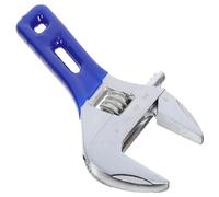 Beavorty Industrial Adjustable Plumbers Wrench 6-inch Multi-Function Bathroom Faucet Installation and Removal Tool with Wide Opening for Sink and Pipe Plumbing Repair