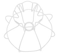 Beavorty Iron Lampshade Frame and Harp Holder for DIY Table Lamp, Decorative Bracket for Home Bedroom Office Lighting