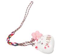 Beavorty Japanese Luck Cat Pendant Keychain Ceramic Hanging Decoration for Bags Backpacks Phones Stylish for Friends Family Delicate Craftsmanship for Any Occasion