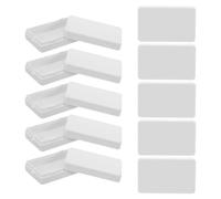 Beavorty Junction Box for Cable 10Pcs White Plastic Electrical Enclosure with Cable Pass-Through Indoor Wire Management and DIY Electronics Projects