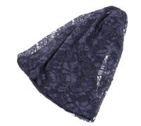 Beavorty Lace Turban Sleep Cap with Stretchy Nylon Material Women's for Chemotherapy Stylish and Comfortable Beanie Hat, for Hospitalisation and Winter Use Multi