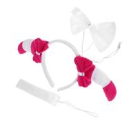 Beavorty Lamb Headband Sheep Headband for Adults Animal Costume Accessory Fairy Tale Photo Prop Boys and Girls Party Headwear