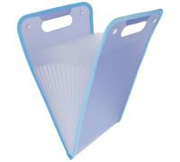 Beavorty Large Capacity Multi-Pocket File Bag with 13 Sections, Expanding Document Organizer for Students and Professionals, Suitable for Exam Papers with Index Stickers