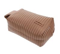 Beavorty Large Capacity Pu Leather Makeup Bag The Flat Lay Company Pouch for Cosmetics Toiletry Bag Makeup Accessories Organizer