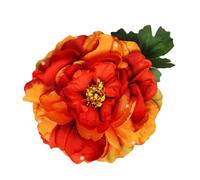 Beavorty Large Peony Flower Hair Clip Flower Hairpin Oversized Realistic Floral Barrette Elegant Celebration Seaside Wedding Hair Accessory for Women Girls