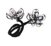 Beavorty Lazy Hair Curler Bun Maker Bling Rhinestones Elegant Hair Accessory for Stylish Updos and Chignons Design for Comfortable Use for Messy Buns and Chic Hairstyles