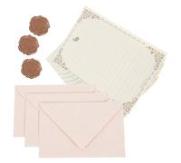 Beavorty Letter Paper and Envelopes Writing Letter Paper Retro Style Envelopes Personal Touch Store Coins Vintage Design for Business Invitations and Greeting Cards