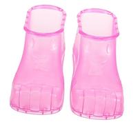 Beavorty Magnetic Small Size 12.5cm Red Foot Bath Shoes Portable Foot Soaking Spa Massager for Home Pedicure and Relaxation